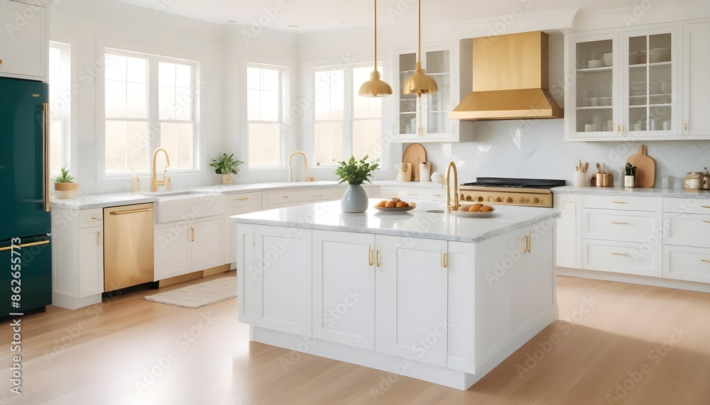 Fototapeta premium Photo interior modern design room 3d illustration