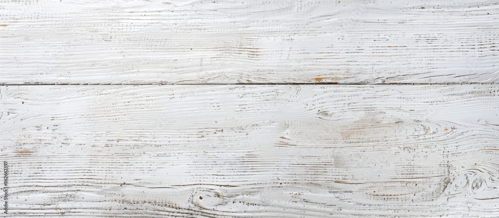 Fototapeta premium Background of white wooden texture with copy space image.