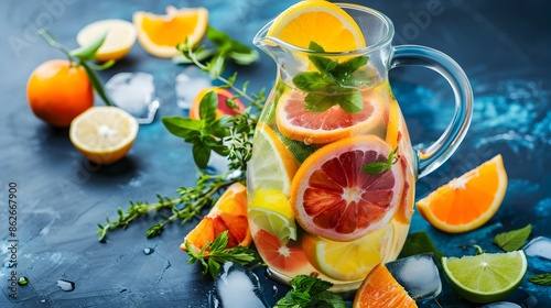 Fresh Citrus Herb Infused W...