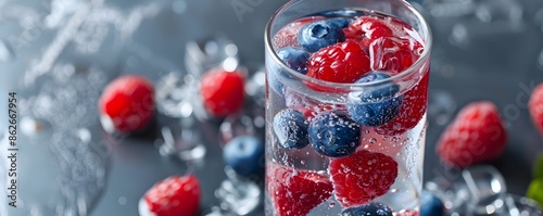 Sparkling Water with Fresh ...