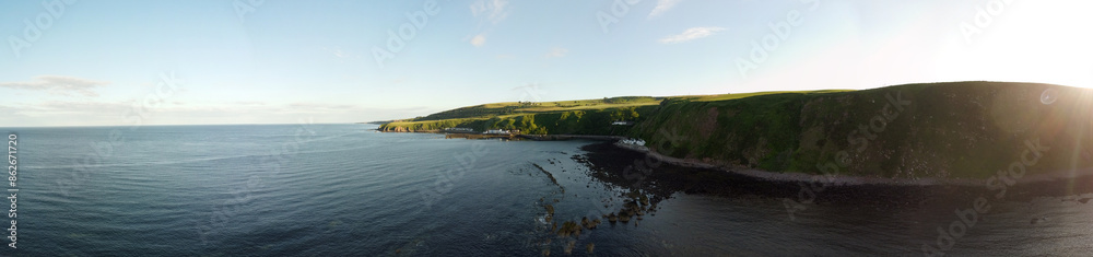 Fototapeta premium Burmouth, Scotland, Scottish Borders 
