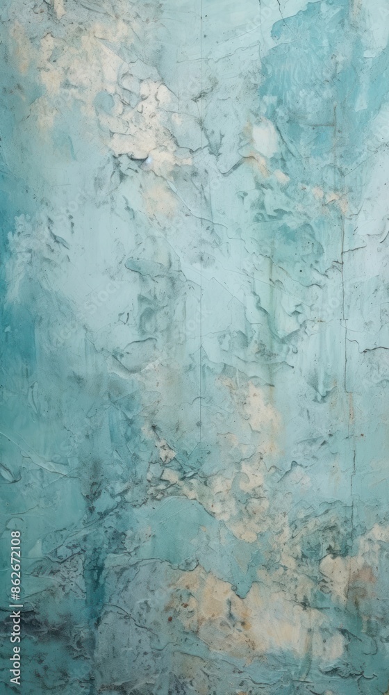 Obraz premium Aqua turquoise plaster rough.