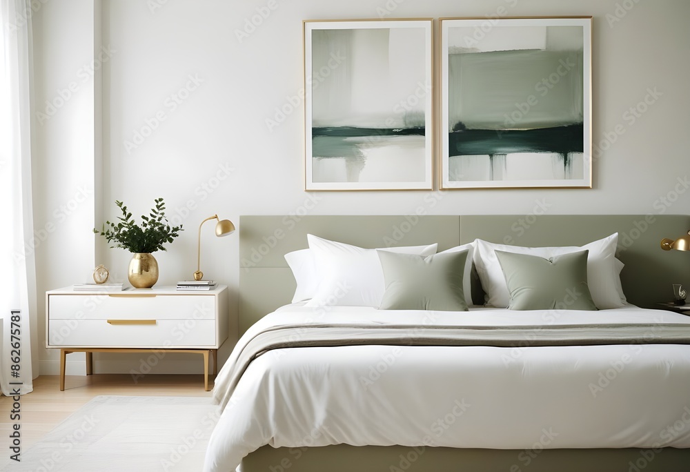 Photo interior modern design room 3d illustration Photo interior modern design room 3d illustration