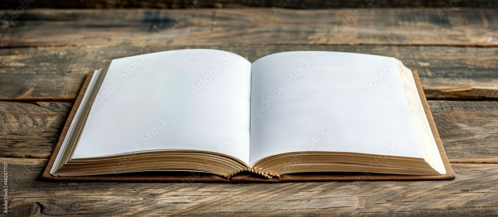 Office notepad book with blank white pages, suitable for adding text or drawings. Perfect for a copy space image in the workplace. Office notepad book with blank white pages, suitable for adding text or drawings. Perfect for a copy space image in the workplace.
