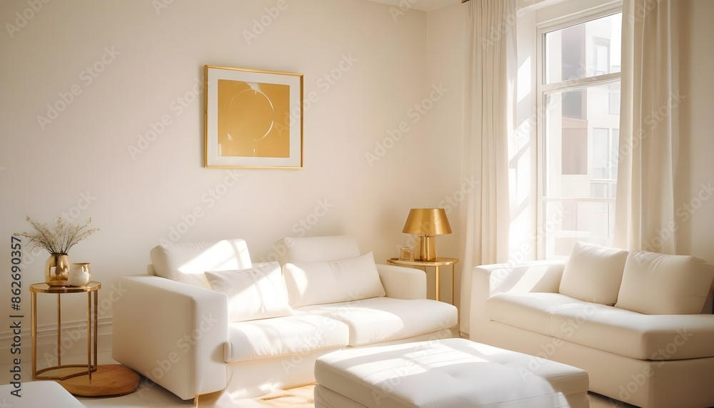 Photo interior modern design room 3d illustration Photo interior modern design room 3d illustration