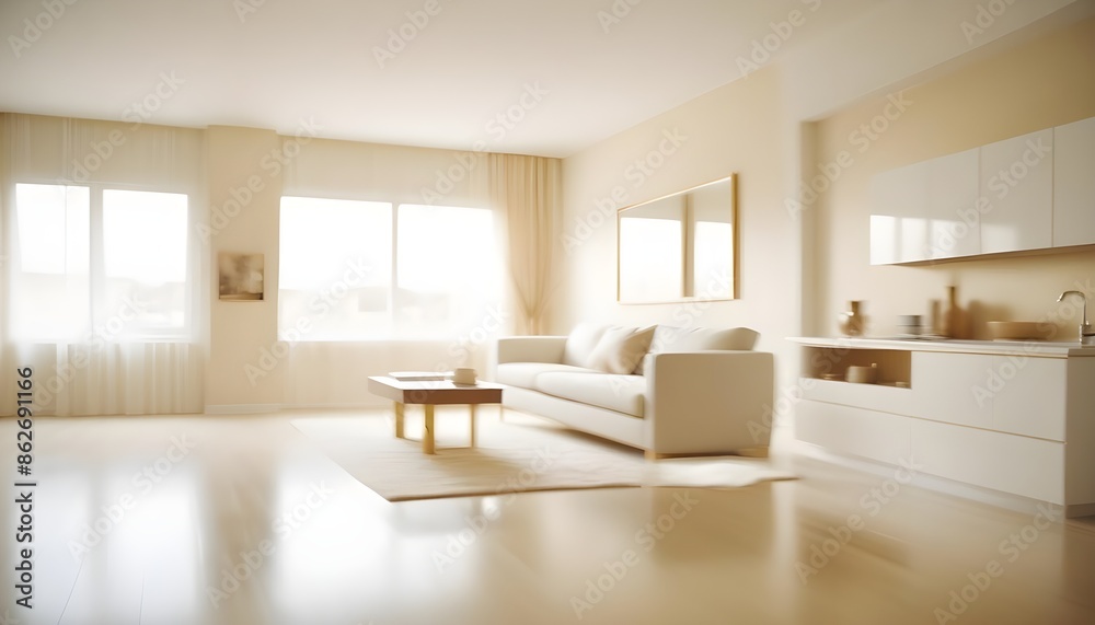 Photo interior modern design room 3d illustration Photo interior modern design room 3d illustration