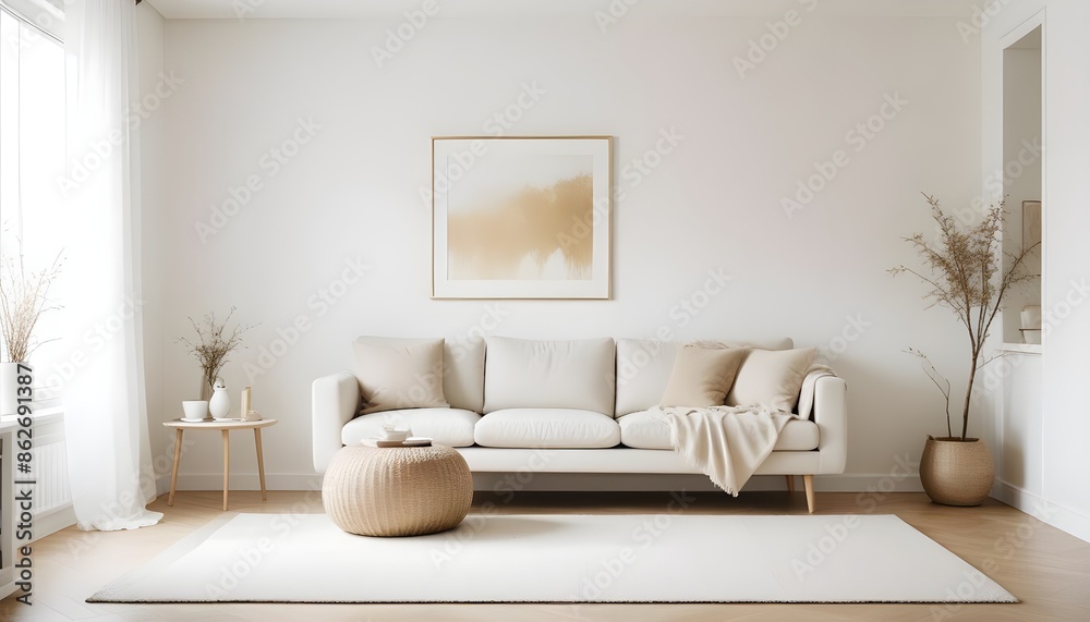 Photo interior modern design room 3d illustration Photo interior modern design room 3d illustration