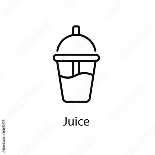 Juice vector icon