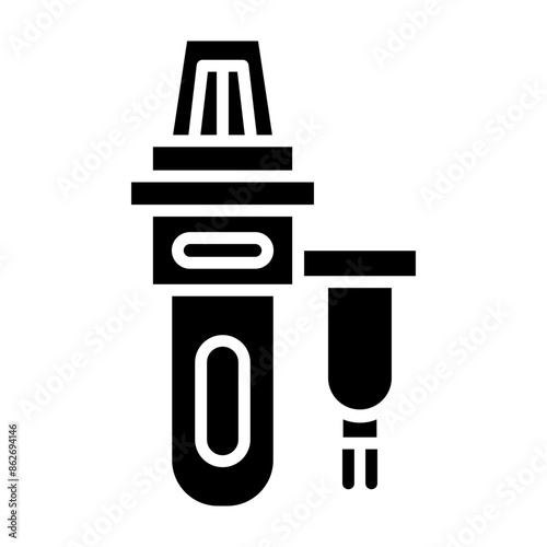 Starter Motor glyph icon