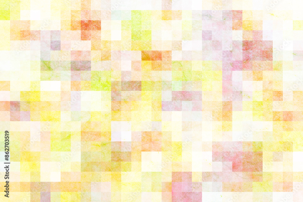 Fototapeta premium 和紙とモザイク