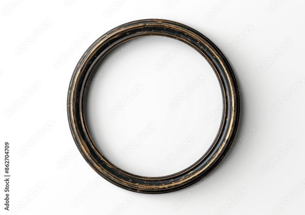 Circle frame photo white background. Circle frame photo white background.