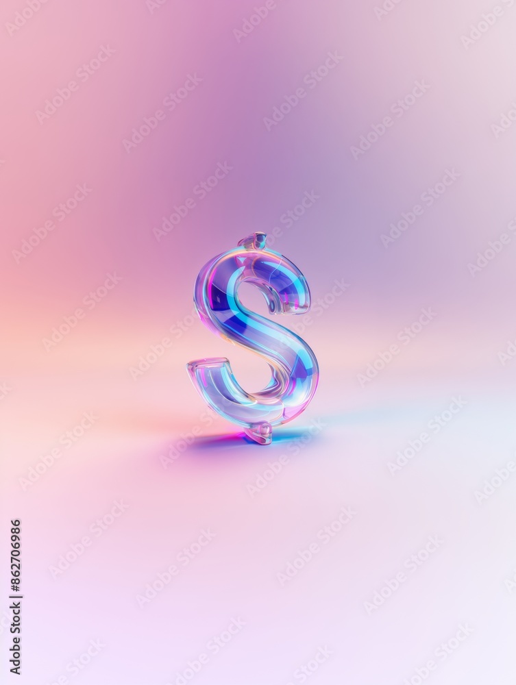 3D Translucent Glass PVC dollar sign symbol Icon with Color Gradient Background, Typography Design, Graphic resource, logo design, wallpaper, banner design, brochure, advertising, illustration, 3D Translucent Glass PVC dollar sign symbol Icon with Color Gradient Background, Typography Design, Graphic resource, logo design, wallpaper, banner design, brochure, advertising, illustration,