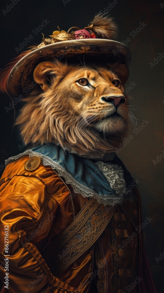 Painting portrait animal art. Painting portrait animal art.