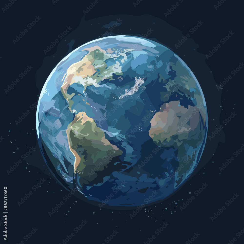 Planeta Terra Vetor