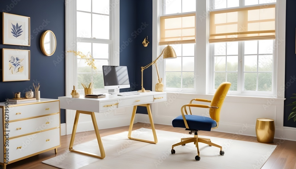 Photo interior modern design room 3d illustration Photo interior modern design room 3d illustration