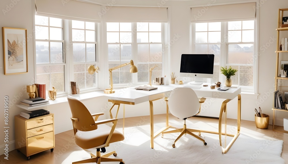 Photo interior modern design room 3d illustration Photo interior modern design room 3d illustration