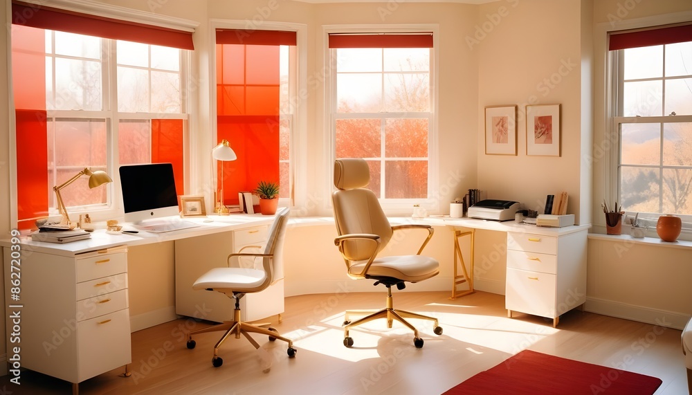 Photo interior modern design room 3d illustration Photo interior modern design room 3d illustration