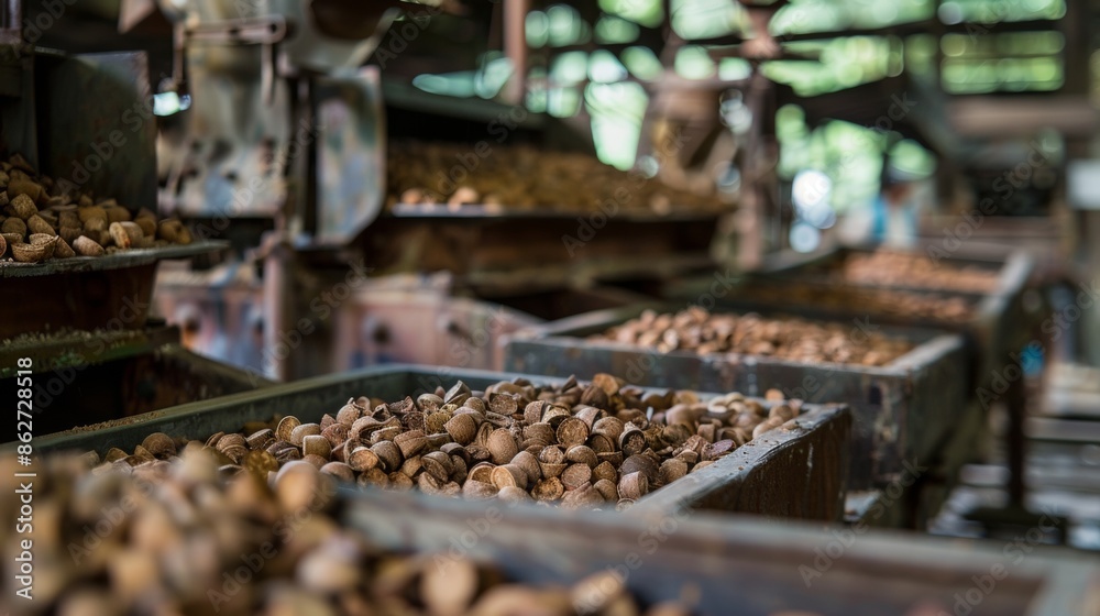 Industrial Nut Processing Plant