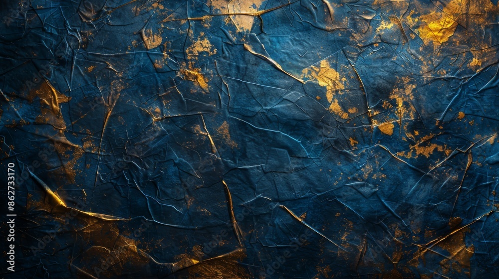 beautiful grunge, blue textured background wall with some golden paint may used as background
beautiful grunge, blue textured background wall with some golden paint may used as background