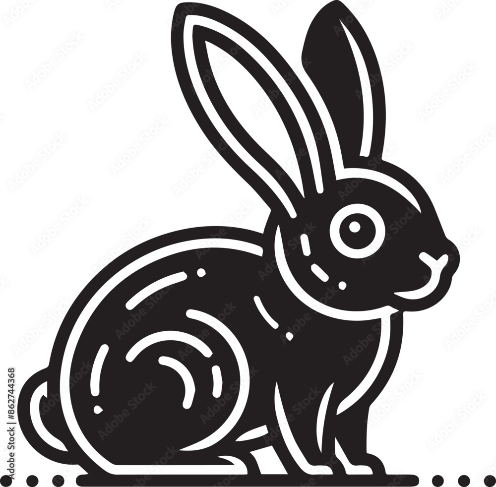 Obraz premium Rabit Vector