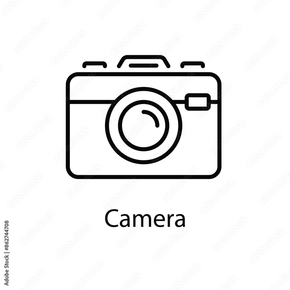 Camera vector icon Camera vector icon