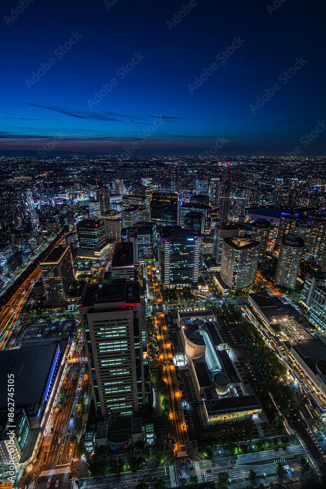 Obraz premium 都市夜景