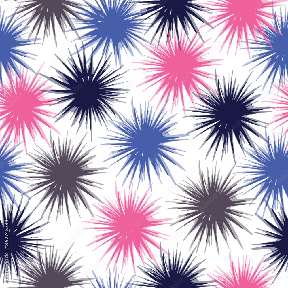 Collage contemporary seamless pattern. Collage contemporary seamless pattern.