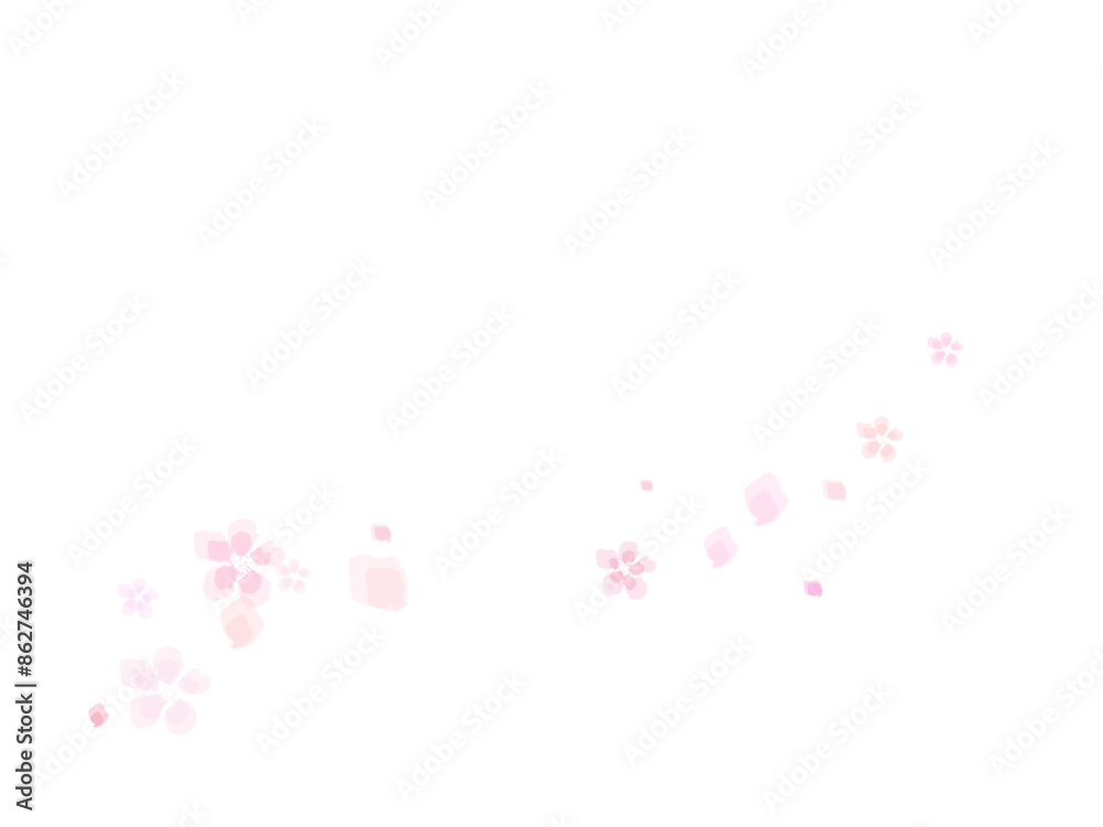 Petals Stock Image with blur effect Petals Stock Image with blur effect