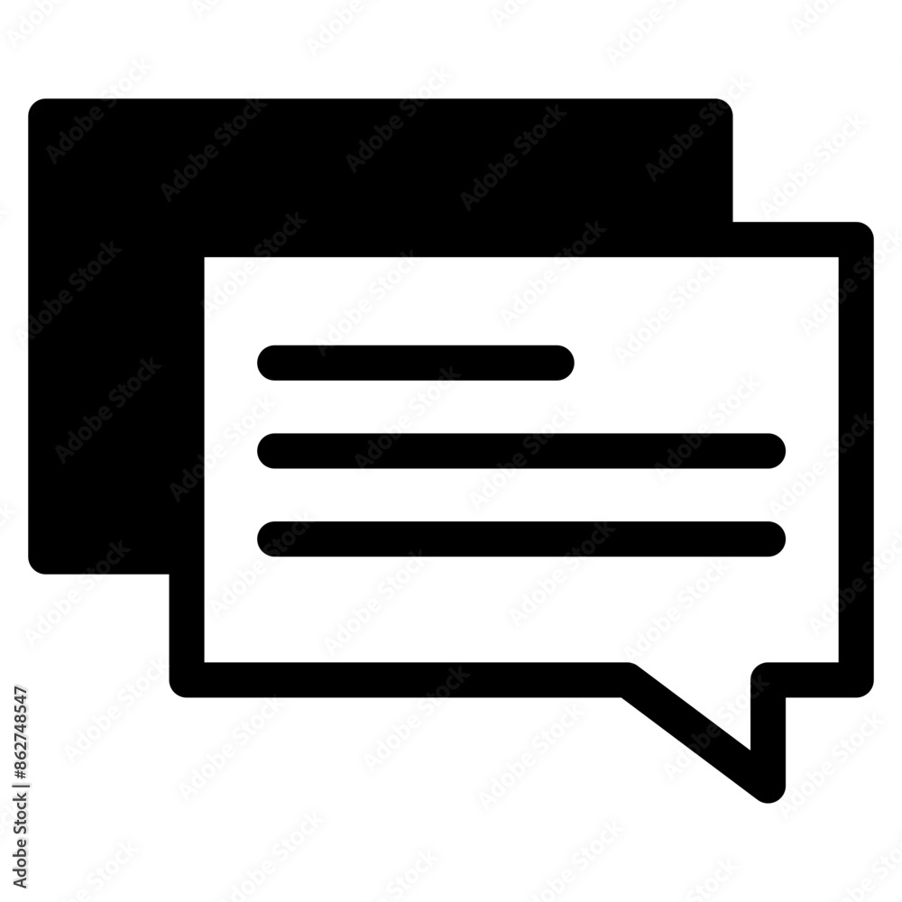talk, comment, dialogue, communication, chat box Icon talk, comment, dialogue, communication, chat box Icon