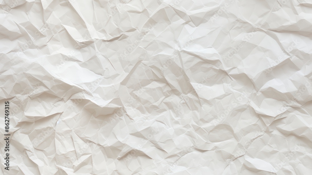 White crumpled paper texture background for design with copy space for text or image. White crumpled paper texture background for design with copy space for text or image.