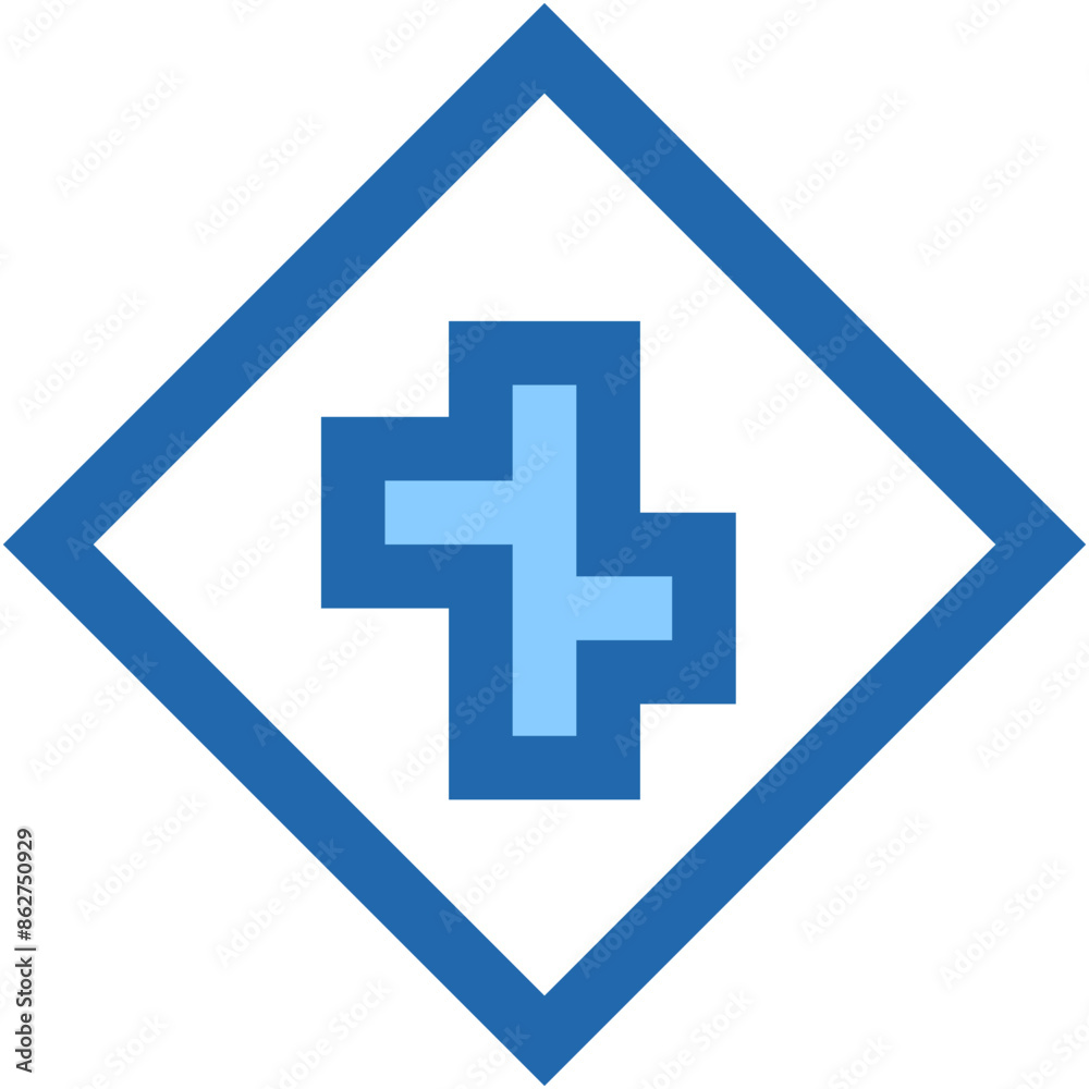Vector Icon Intersection, sign, traffic, warning, circulation Vector Icon Intersection, sign, traffic, warning, circulation