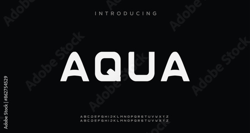 
futuristic Abstract technology  alphabet font. Creative modern bold typography vector Illustration design