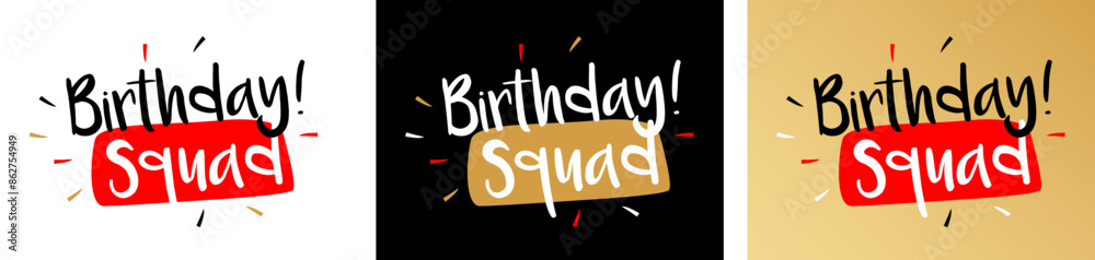 Fotografija Birthday squad