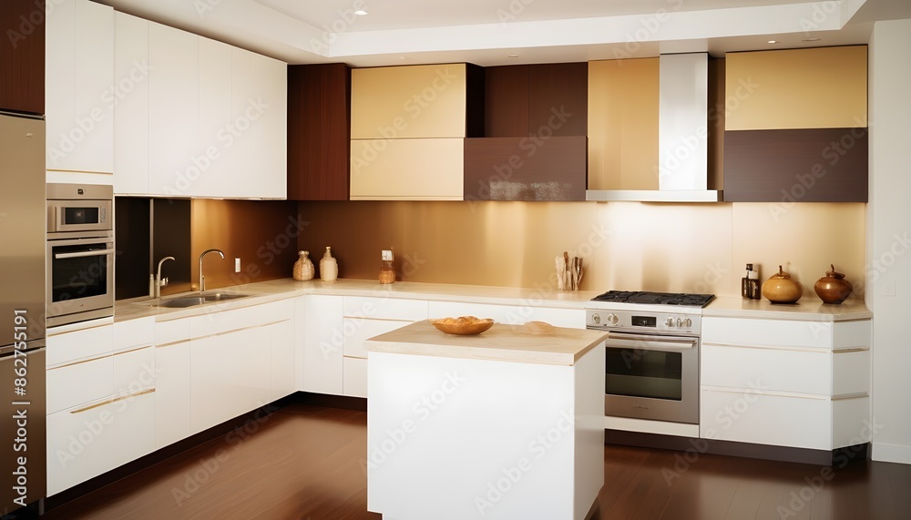 Photo interior modern design room 3d illustration