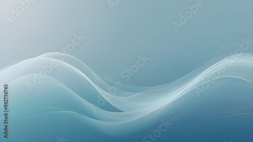 abstract blue wave background