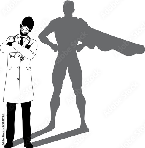 Superhero Doctor With Super...