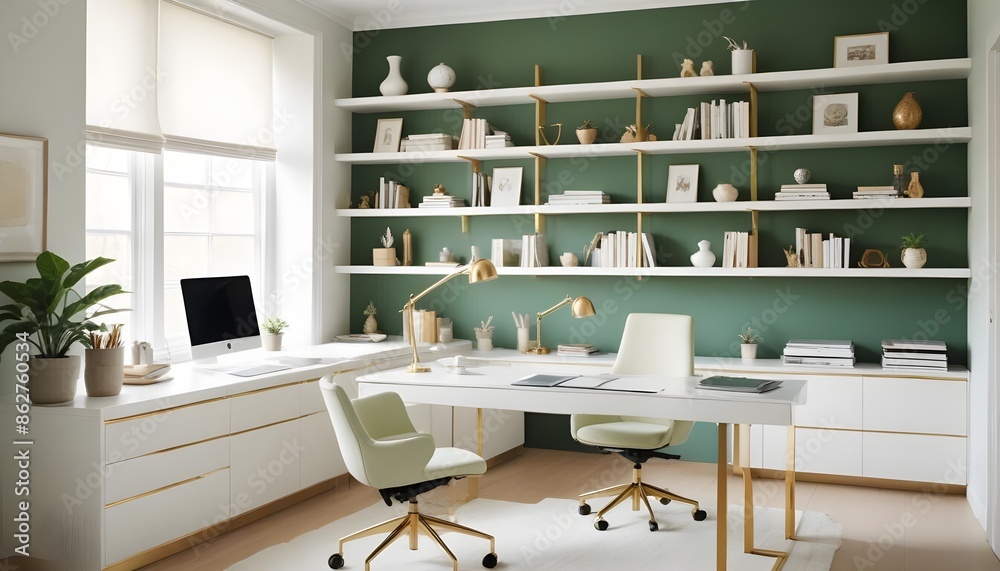 Photo interior modern design room 3d illustration Photo interior modern design room 3d illustration