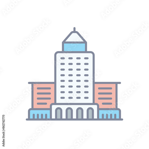 Los Angeles vector icon