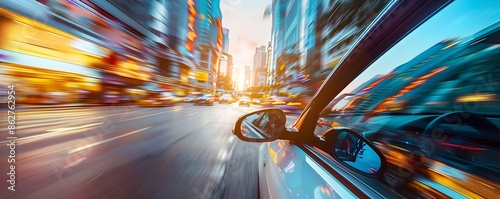 Navigating Vibrant City Str...