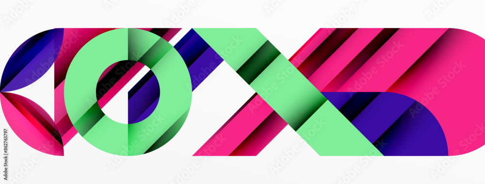 Circle, square, triangle shapes geometric minimal background Circle, square, triangle shapes geometric minimal background