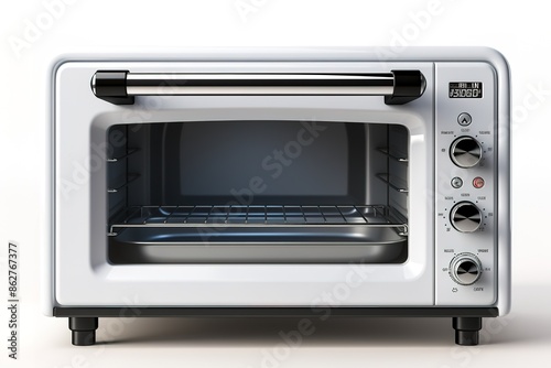 Microwave oven isolated on white background