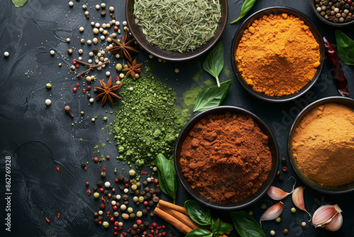 spices and herbs photo