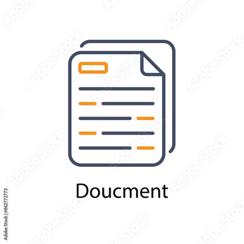Doucment vector icon