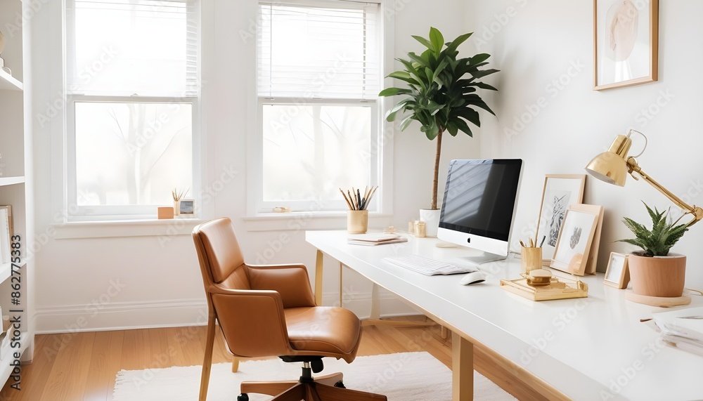 Photo interior modern design room 3d illustration