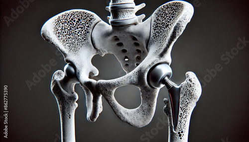 Generative AI Osteoporotic Hip Replacement