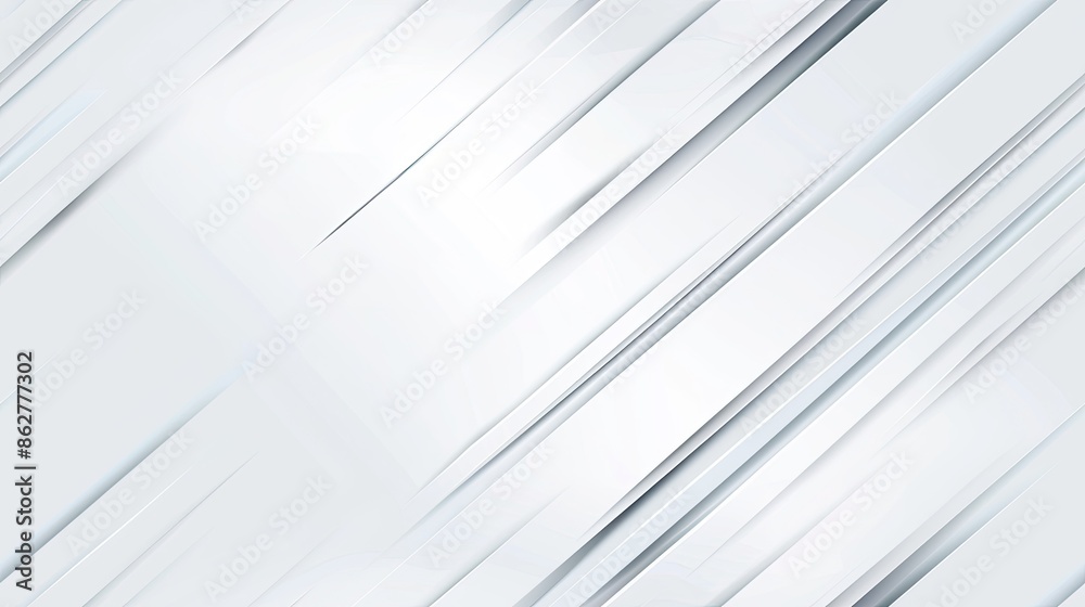 Fototapeta premium A clean and modern background design with white diagonal lines on a white background SEAMLESS PATTERN