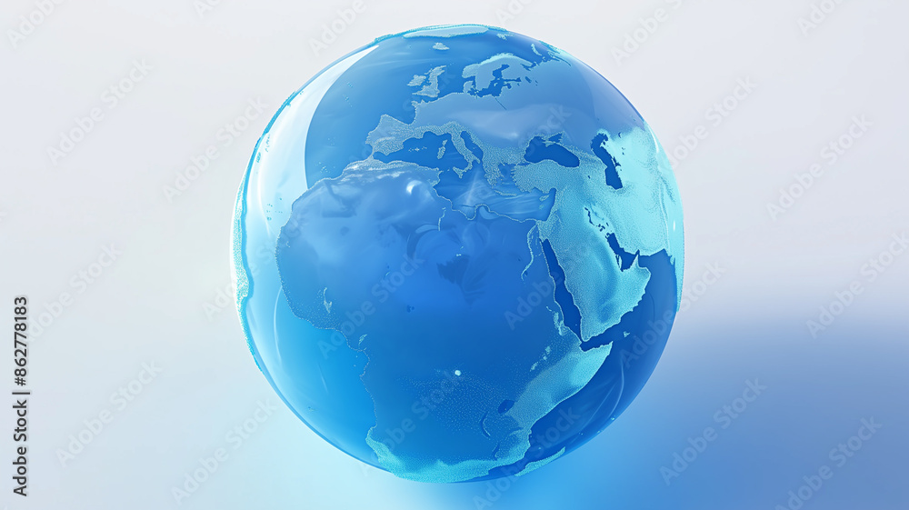 blue earth globe