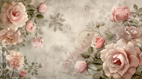 floral wallpaper background