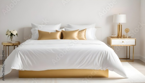 Photo interior modern design room 3d illustration