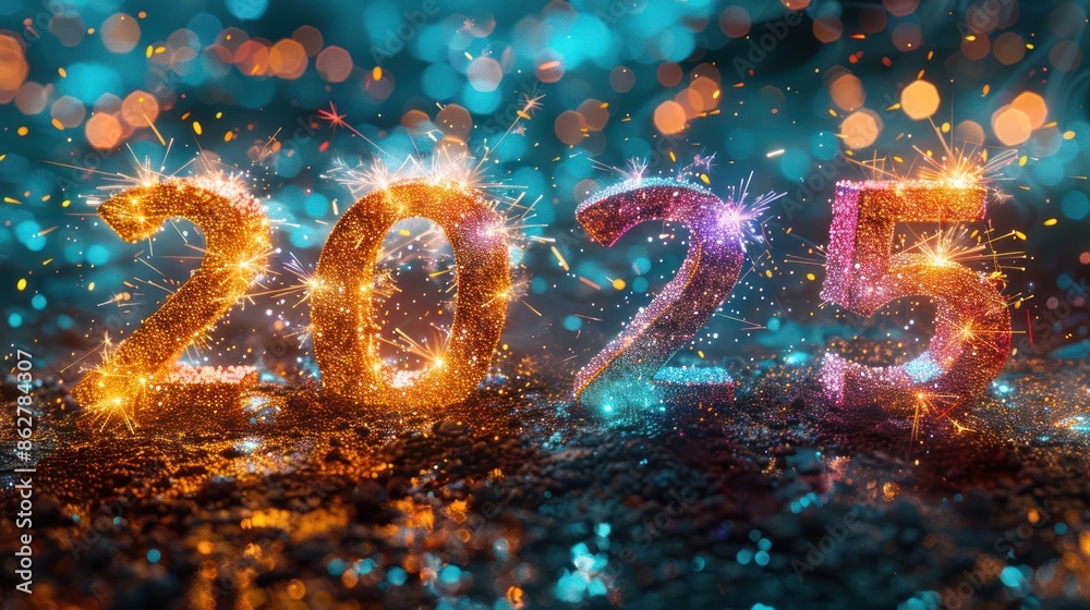 Sparkling 2025 New Year Celebration Sparkling 2025 New Year Celebration